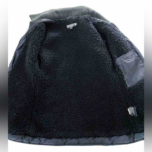 Volcom Women’s Quilted Jacket Sherpa Fleece Lined Black Medium M - Picture 7 of 12